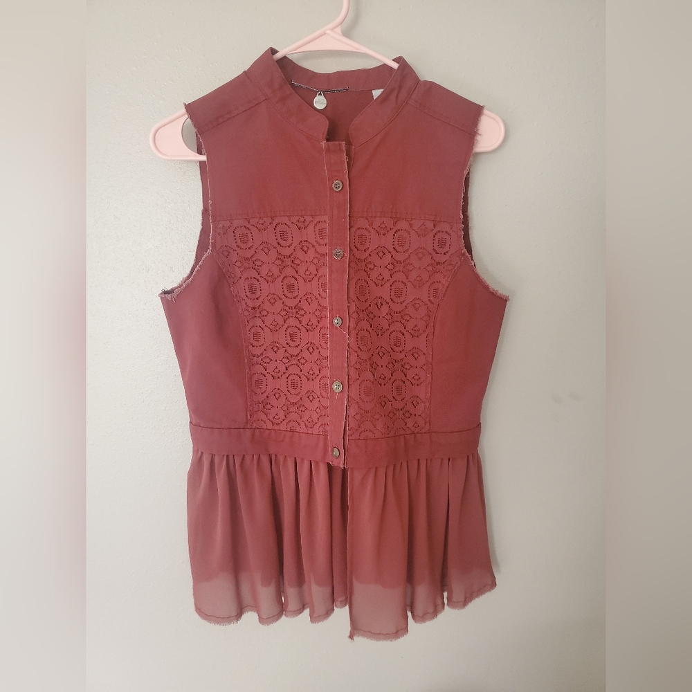 Buckle BKE Raw Edge Vest